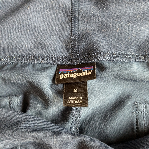 Patagonia Happy Hike Studio Pants (blue) - Picture 2 of 3